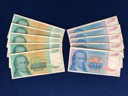 Belgrad 1993/94 - Jugoslawien - Dinar