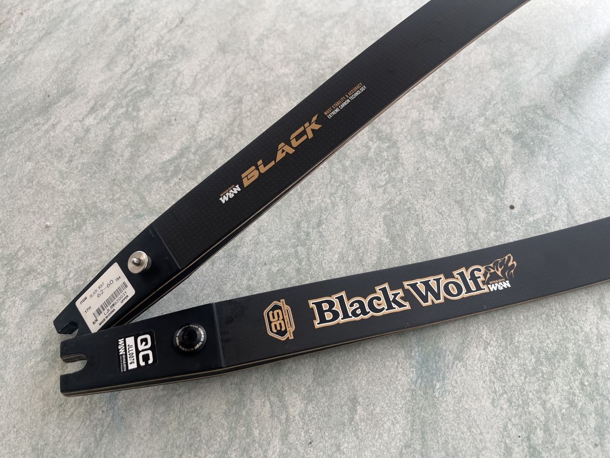 Bogenschiessen: WNS Black Wolf Wurfarme, 60 Pfund – Gebraucht aus Buochs von Kalifati 2