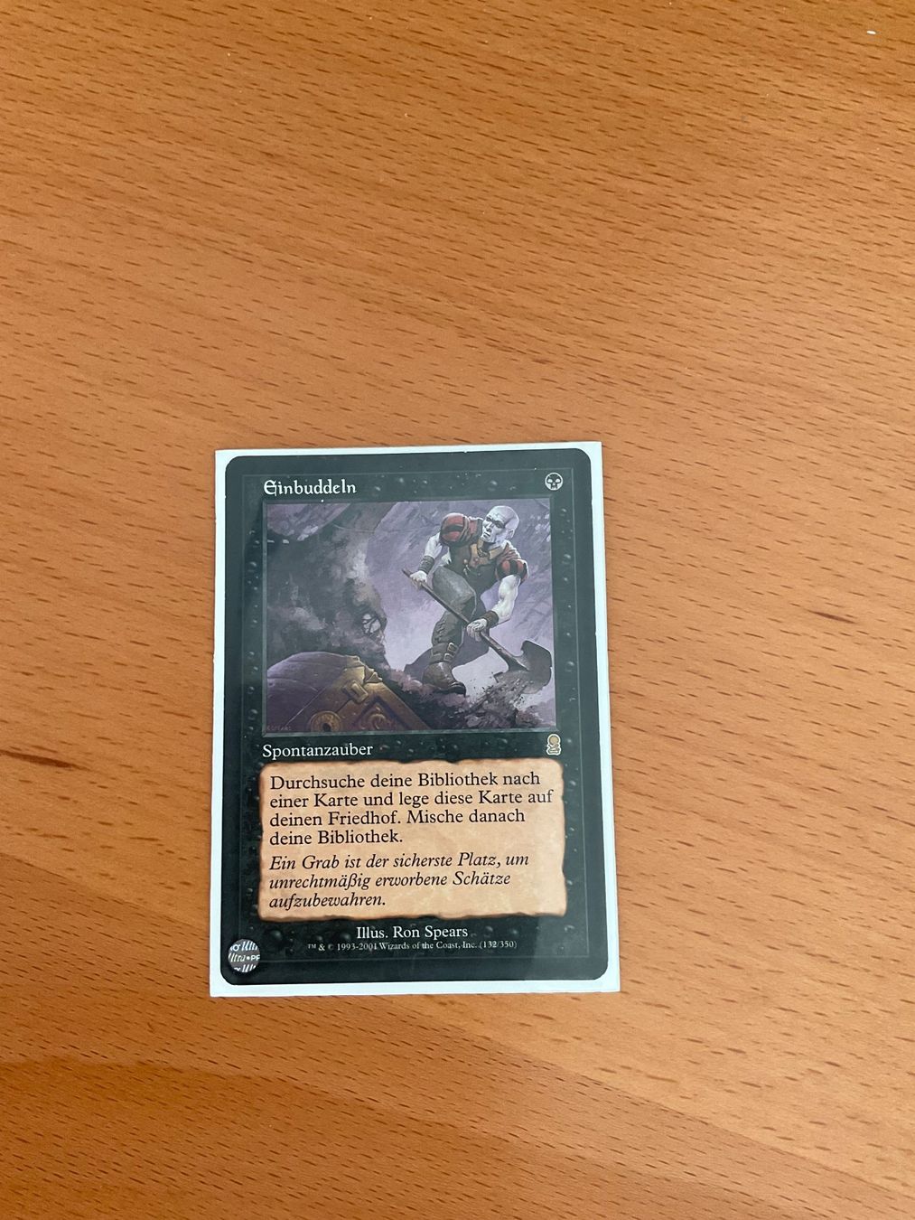 Magic The Gathering Carte collezionabili: MtG Magic the Gathering - Einbuddeln / Entomb - Odyssey – Usato da Oberarth venduto da jan_w5b6