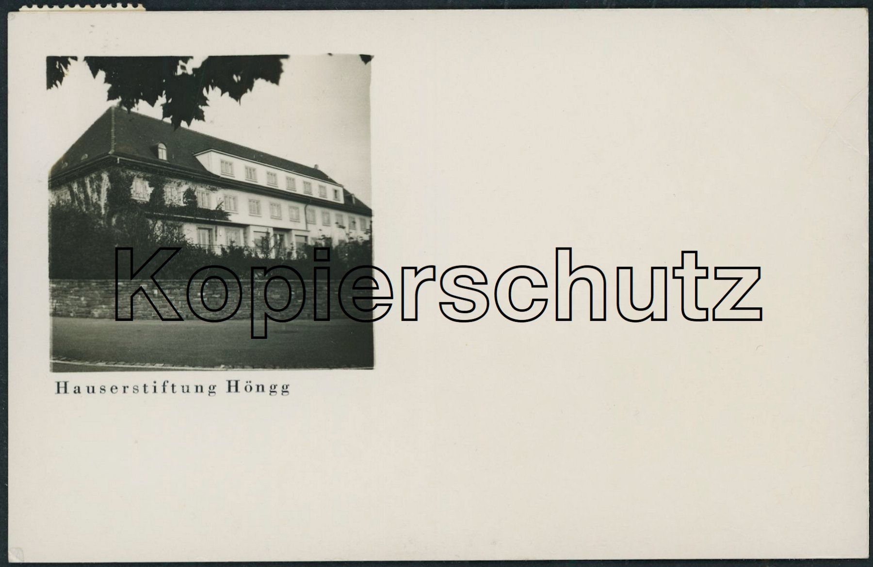 Cartoline postali: ZHS Höngg - Zürich – Usato da Schindellegi venduto da Jonathan77