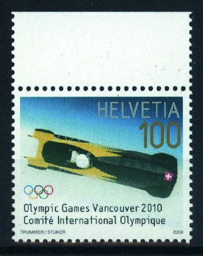 Alle Briefmarken: 2009, Olympische Spiele Vancouver 2010 ** – Gebraucht aus Willisau von Vollstempel