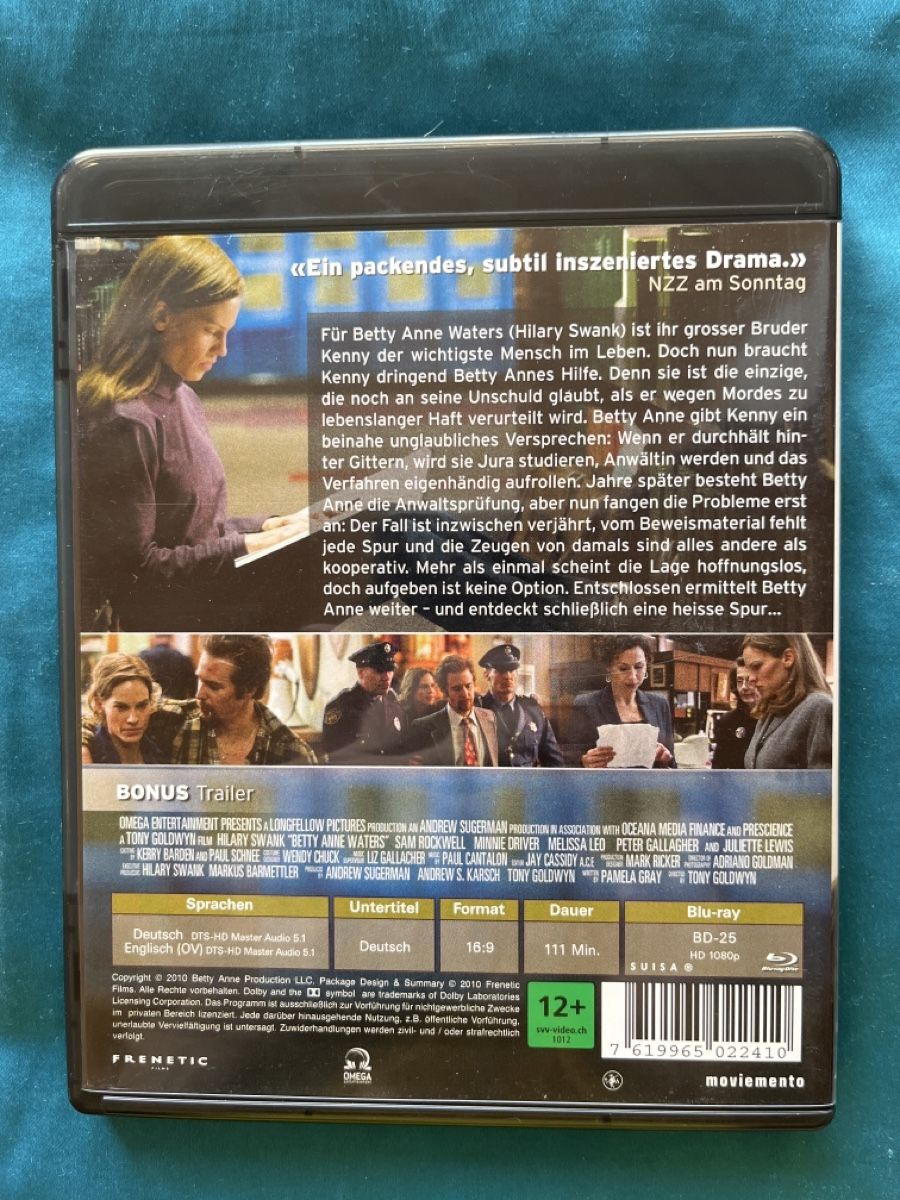 Tous les DVDs: Conviction – D'occasion à Haslen AI par GOLD73 1