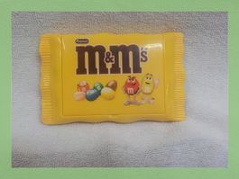 M&M's Rechner im Erdnuss- Desing, gelb, Retro, Top Zustand!