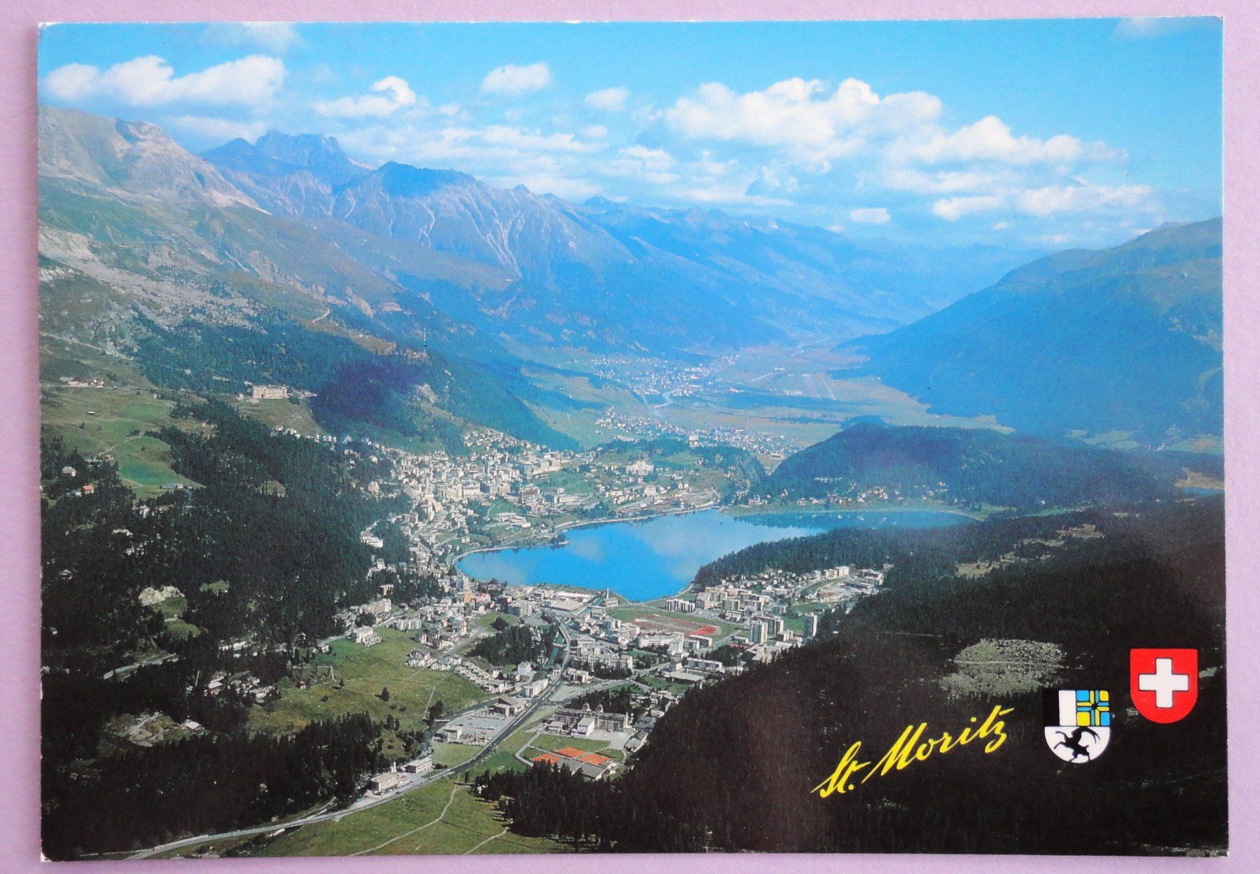 Cartoline postali: St. Moritz – Usato da Fétigny venduto da Billy2miny