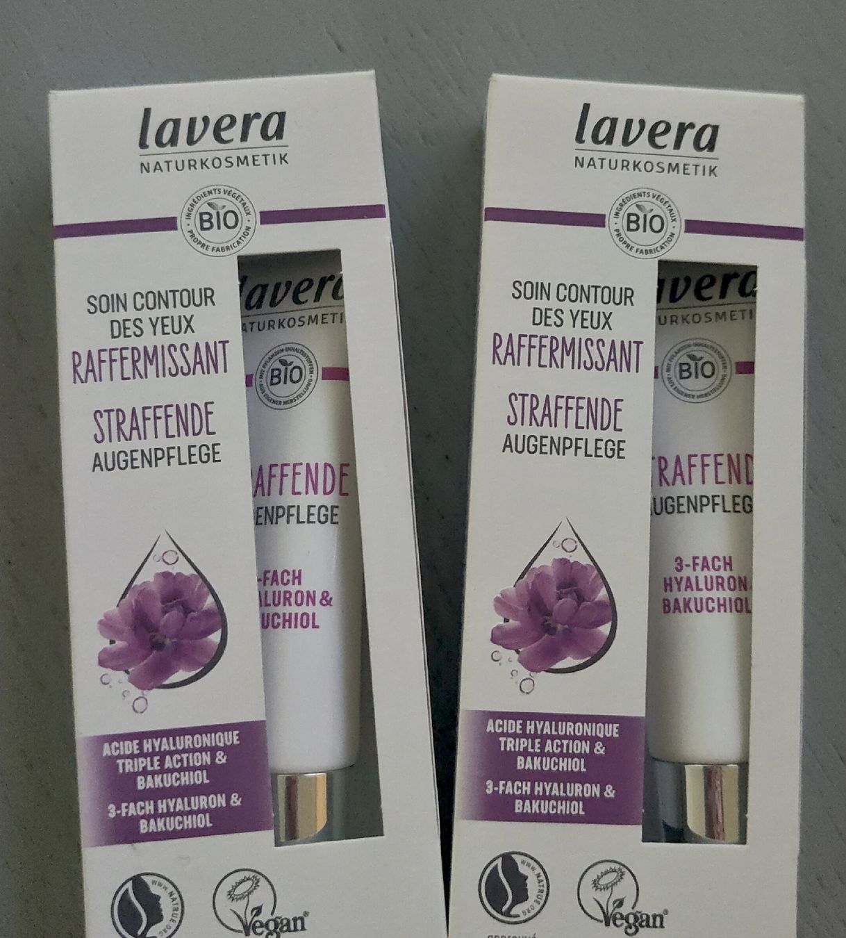 Cura del viso: Contour des yeux Lavera 2x Neuf – Nuovo e nell'imballaggio originale da Biel/Bienne venduto da notfun