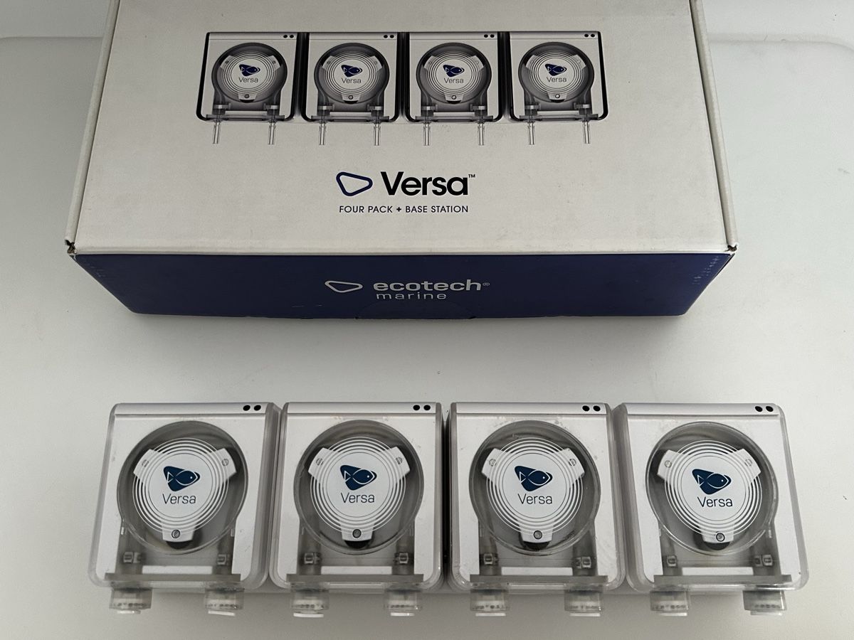 Acquari: Pompes doseuses Ecotech Marine Versa Four Pack + Base neuves – Usato da Romanel-s-Lausanne venduto da ree_f9yp