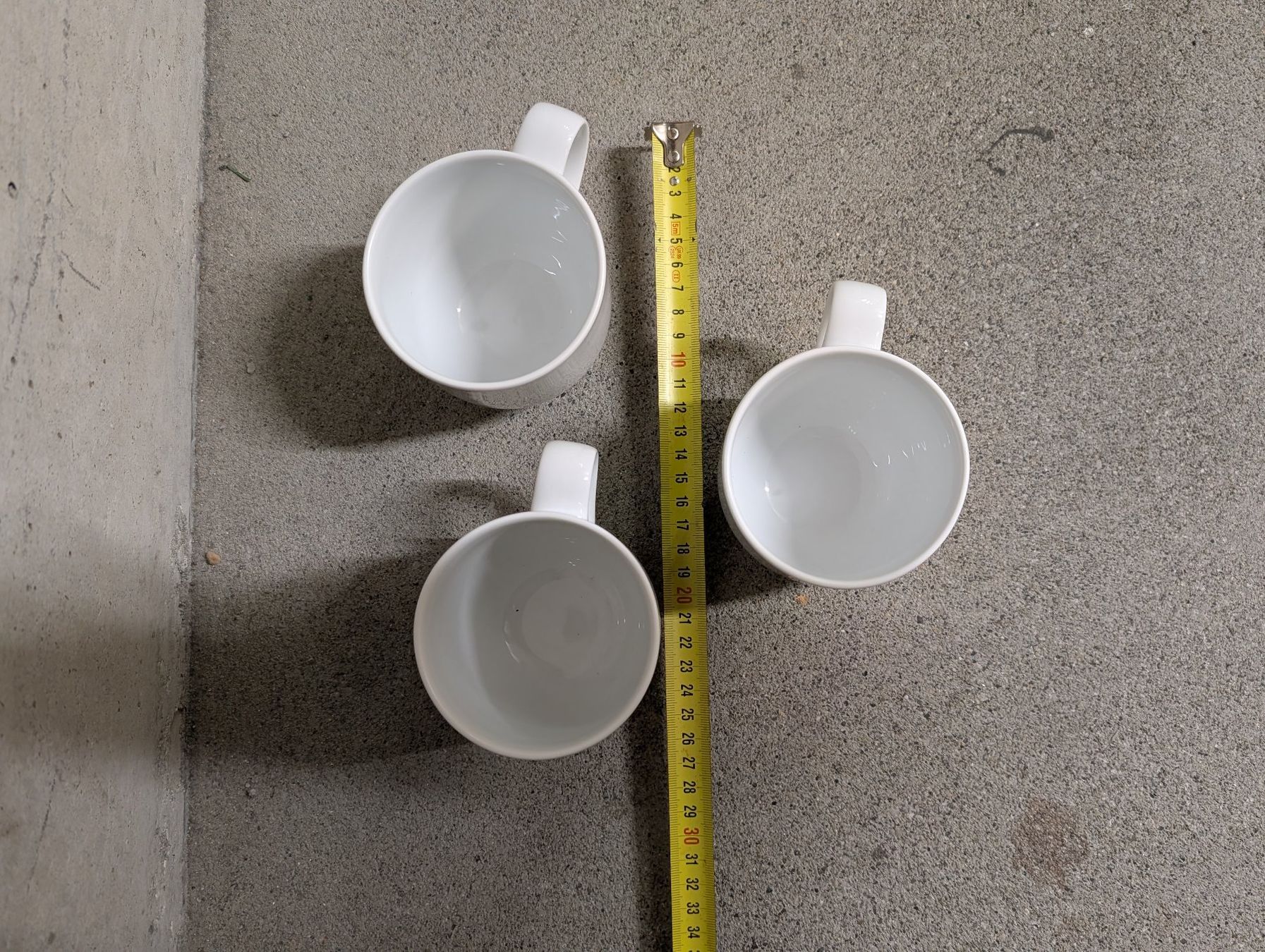 Migros Tazze: 3x schlichte Tasse – Nuovo (secondo la descrizione) da Worben venduto da sternli27 1