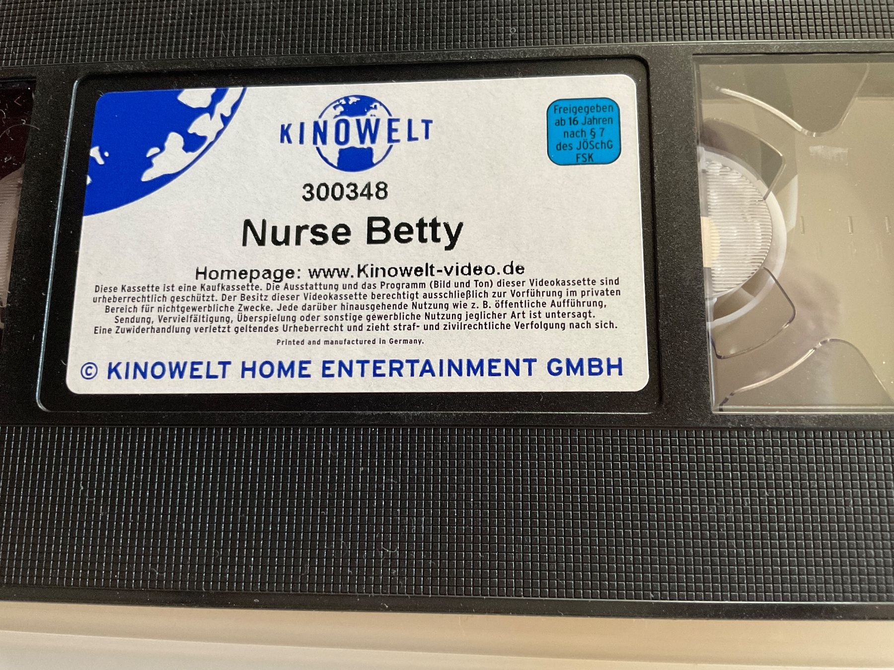 Tutti i VHS: VHS Nurse Betty – Usato da Biel/Bienne venduto da heygio 1