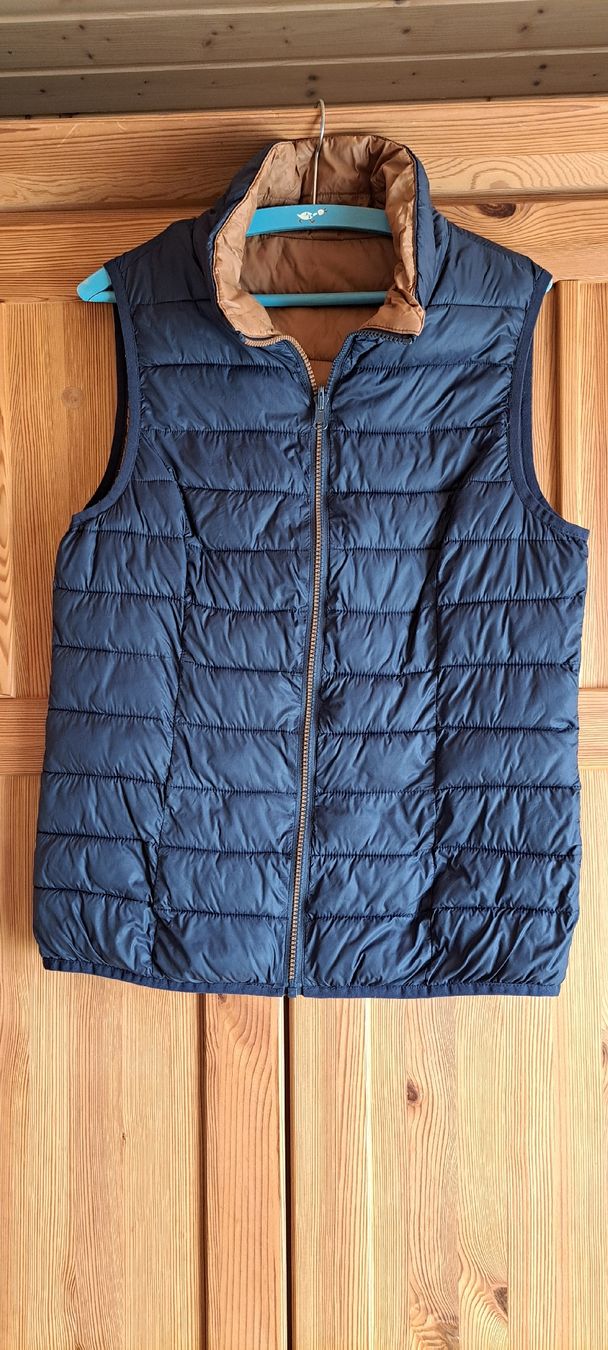 Gilets: Wendeweste Damen blau braun gesteppt – D'occasion à Niederönz par Chraemerliguet