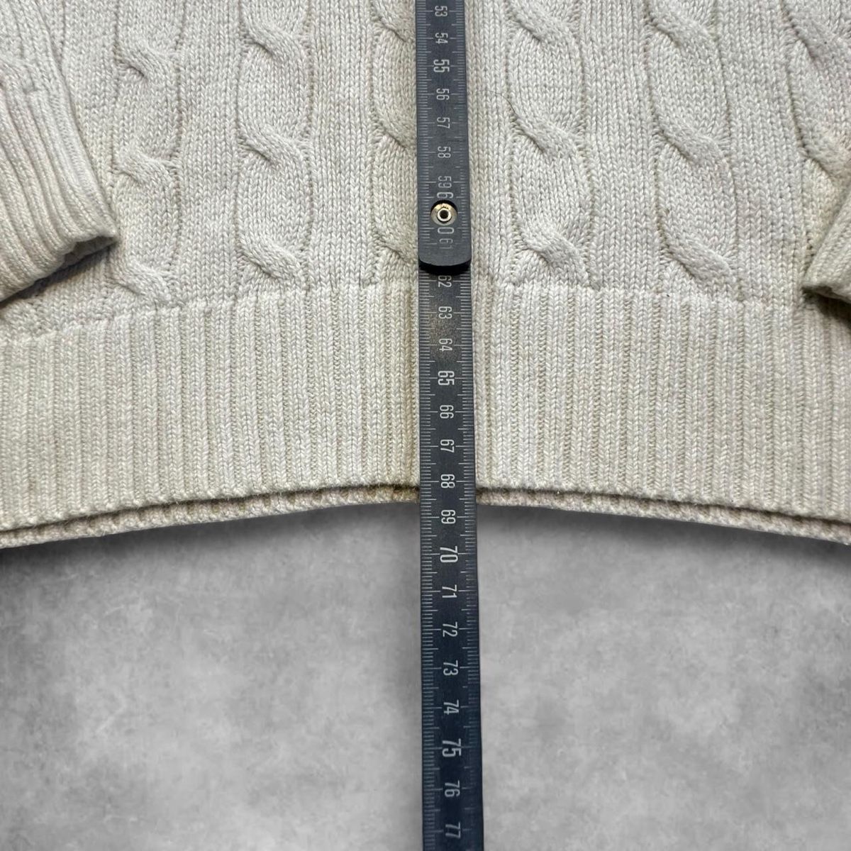 Ralph Lauren Pulls & Sweat-shirts: Ralph Lauren white cable knit sweater  – D'occasion à Erlinsbach SO par TogaResell 4