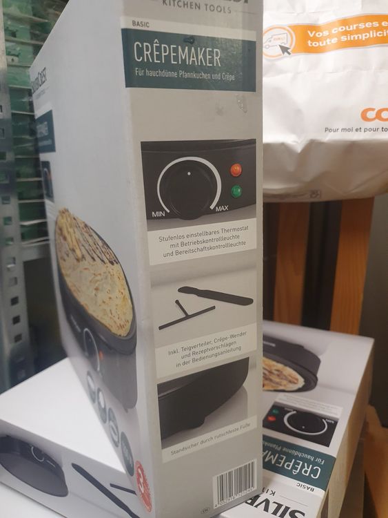 Neuer SilverCrest Crêpemaker Crepemaker 30cm OVP (Neu und ...