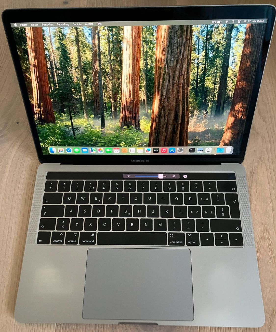 Apple Notebook: MacBook Pro 13" 2019 / 8GB / 128GB SSD / Touch Bar – Usato da Meisterschwanden venduto da Discus0