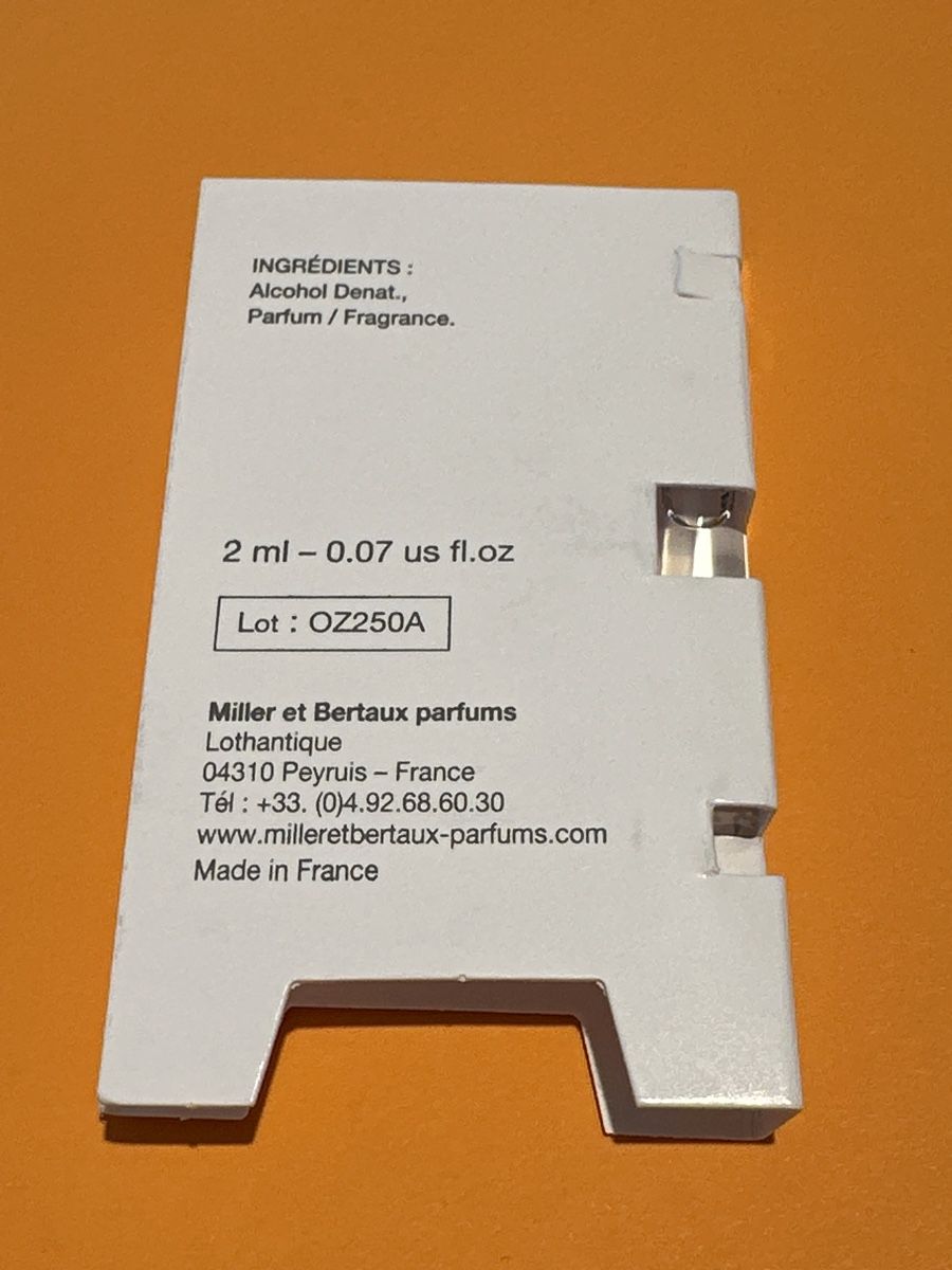 Profumi & Eau de Toilette: Miller et Bertaux Indian Study/ Santal EDP Simple – Nuovo e nell'imballaggio originale da Bern venduto da schnupka 1