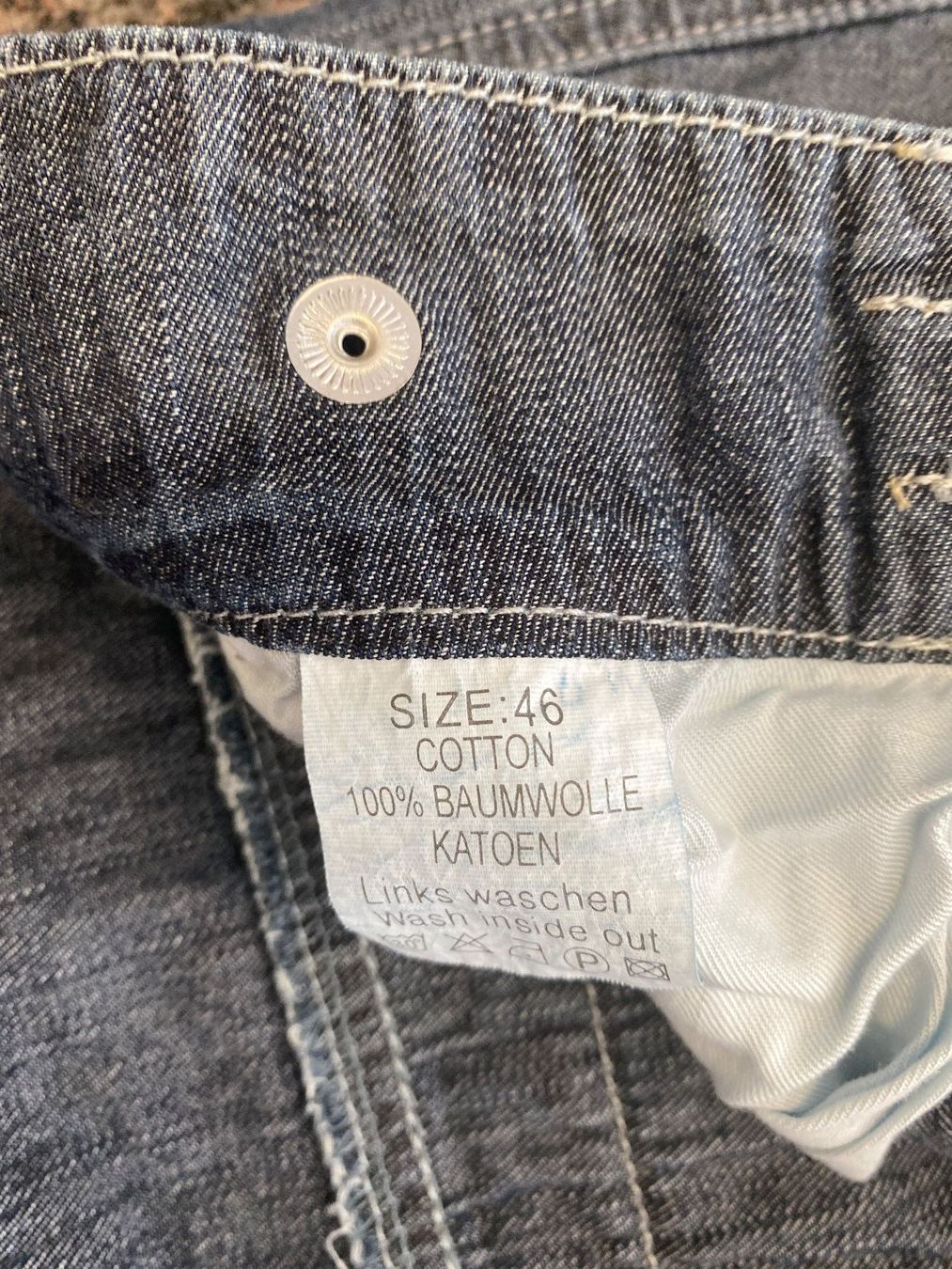Jeans: verspielte Trailer Jeans demin Grösse 46 – Nuovo (secondo la descrizione) da Abtwil SG venduto da steph61 2