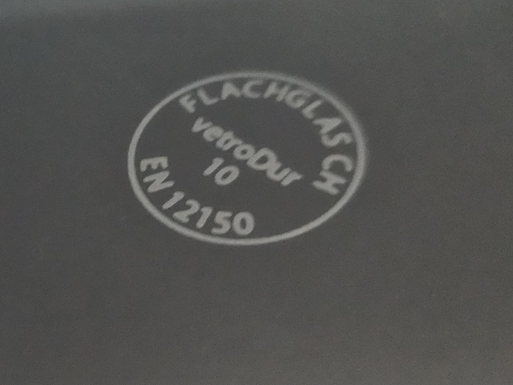 Bicchieri: Glasplatte gefrosted – Nuovo (secondo la descrizione) da Brittnau venduto da Pilze10 1
