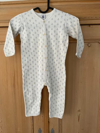 Petit Bateau Strampler / Schlafanzug Gr. 86 (24M)