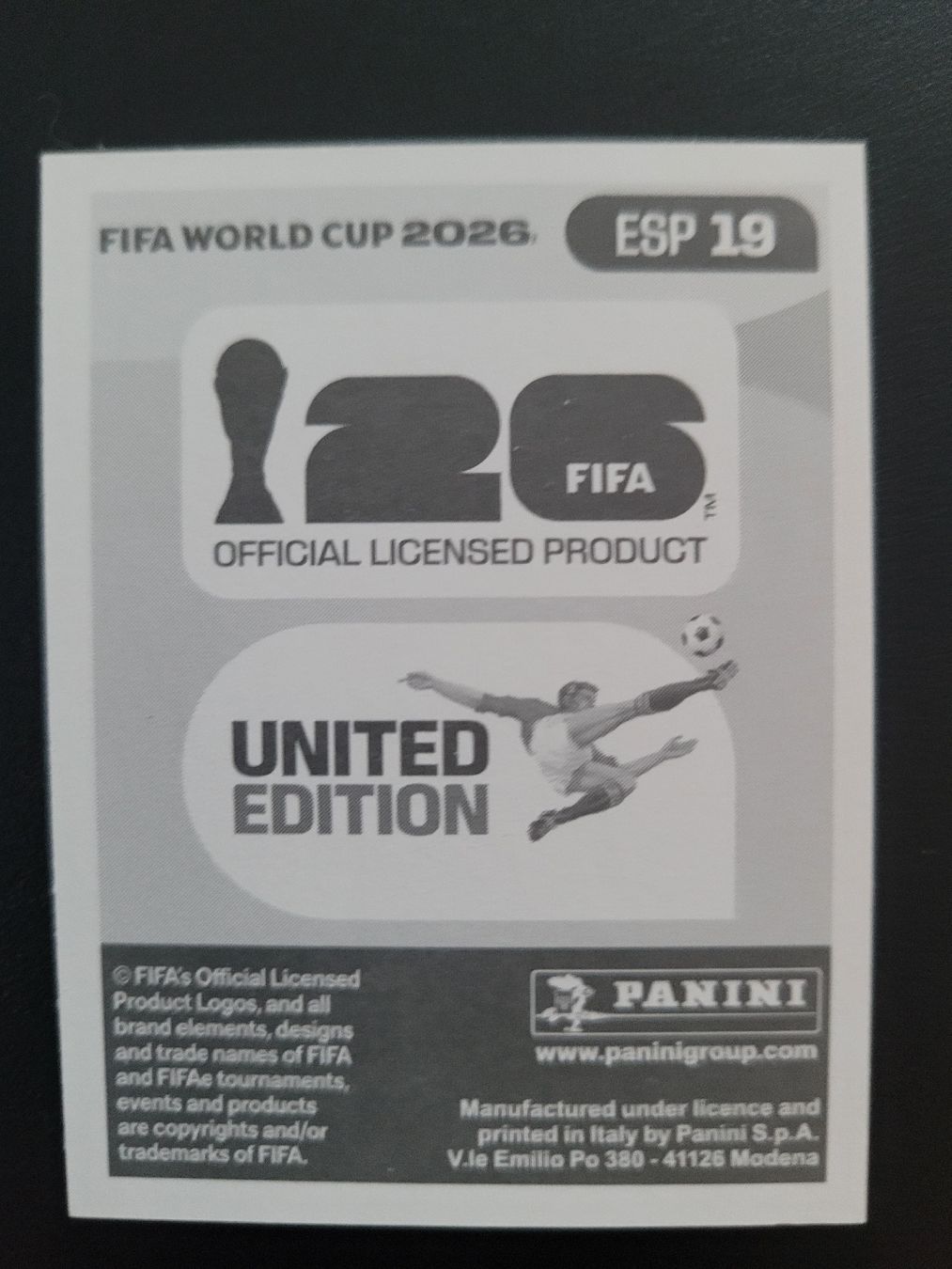 Panini Carte collezionabili: Panini World Cup 2026 Alvaro Morata – Nuovo (secondo la descrizione) da St-Maurice venduto da happy.family 1