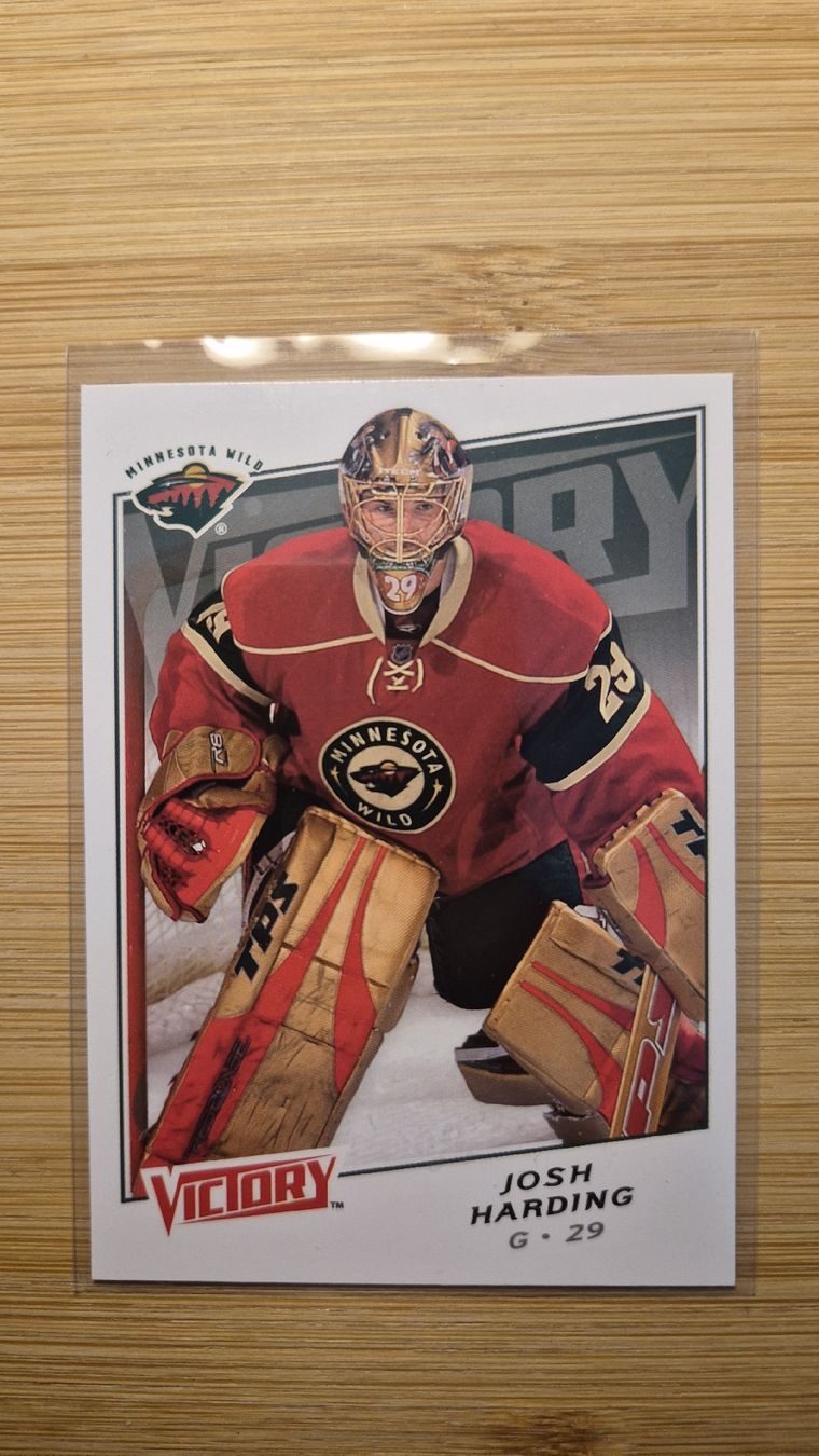 NHL Sammelbilder & Trading cards: NHL Josh Harding Minnesota Wild – Gebraucht aus Bellach von IceCards-80