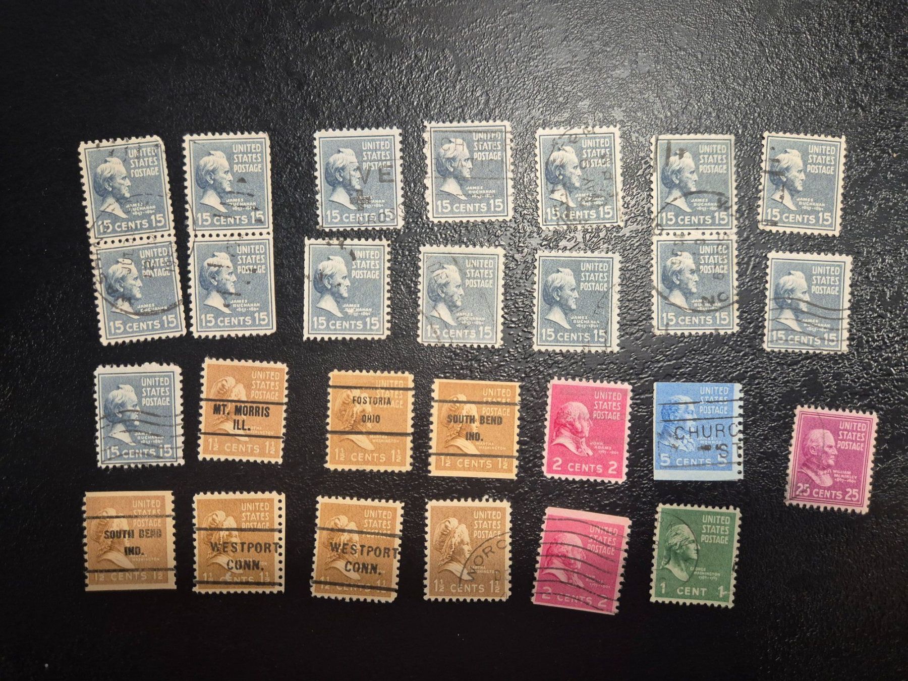 Tutti i francobolli: Lot de timbres USA anciens – Usato da Lausanne venduto da lugia1998