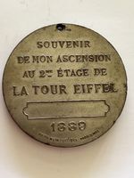 Médaille Tour Eiffel 1889 - Souvenir de l'ascension ✨ (54)