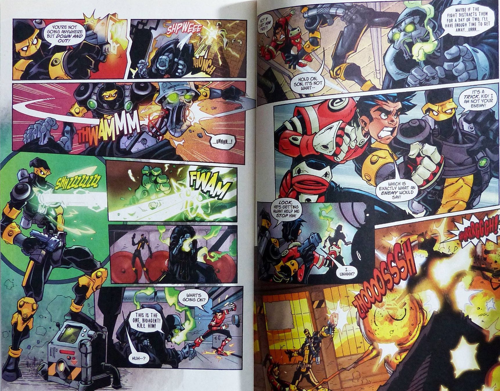 Comics: GO BOY 7 HUMAN ACTION MACHINE 1-5 SERIE JONNY ZERO 2003 – Gebraucht aus Lugano von YouWantUS 2