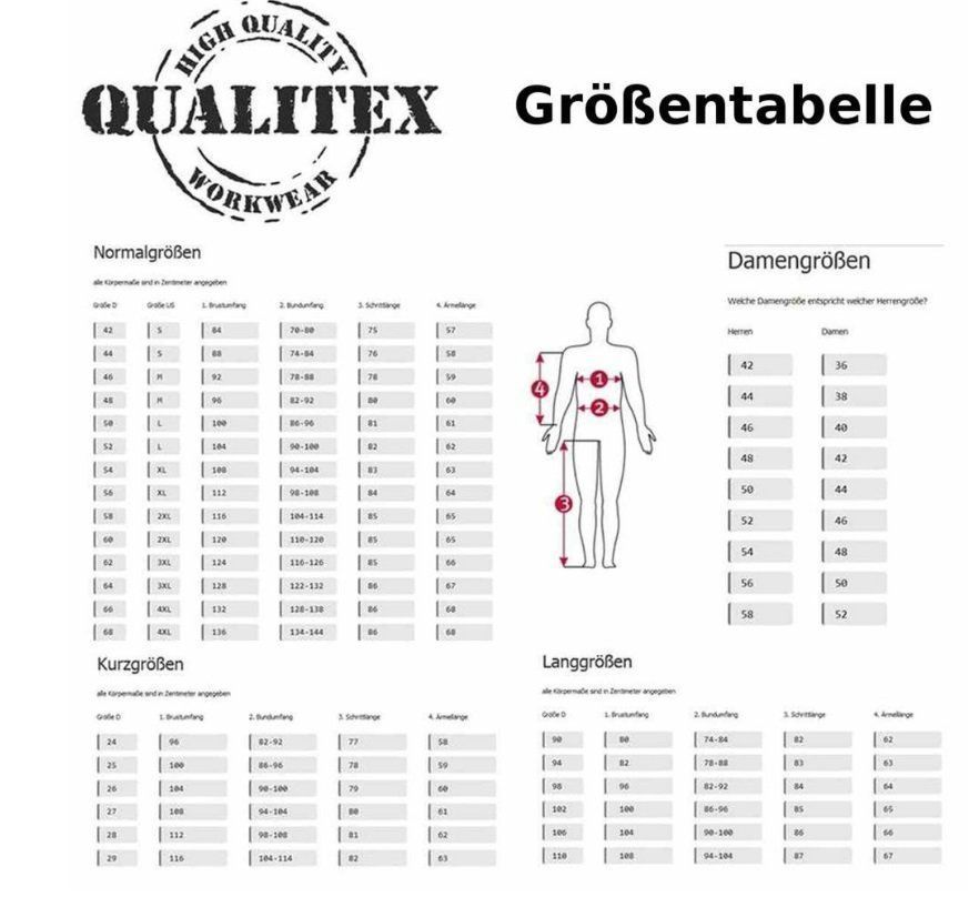 Pantaloni: Qualitex PRO 61936TW1 Warnschutz Arbeitsshorts Gr.44 – Nuovo e nell'imballaggio originale da Uerkheim venduto da Kaufoption 4