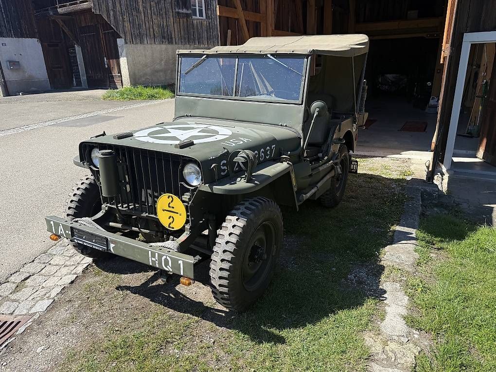 Jeep Autos: Willys MB "Slat Grill" Veteran – D'occasion à Illnau par Bugak