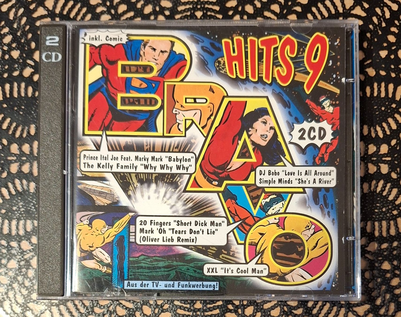 CD: Bravo Hits 9, Doppel CD, 1995, 2CD Hit Compilation, Sampler – Usato da Amriswil venduto da Celini3
