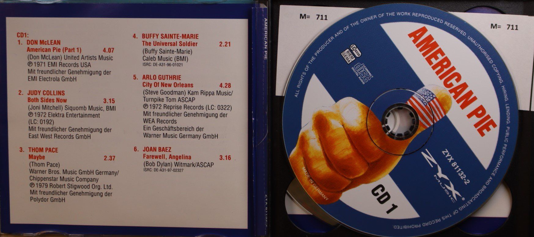 CD: American Pie – Usato da Luzern venduto da CONTENTI 1