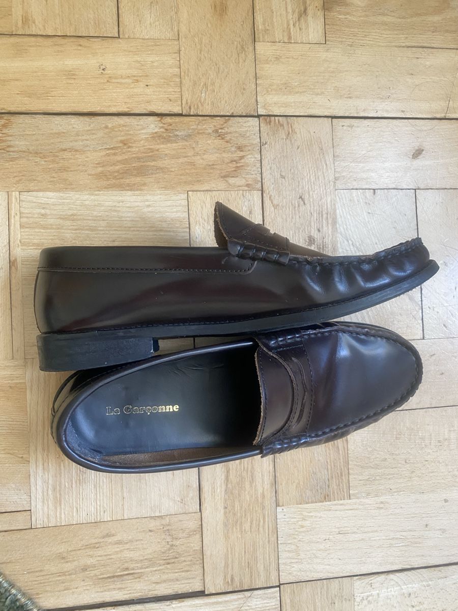 La Garçonne Damenschuhe: Loafers Brown, Burgundy Leather – Gebraucht aus Bern von alexjop 4