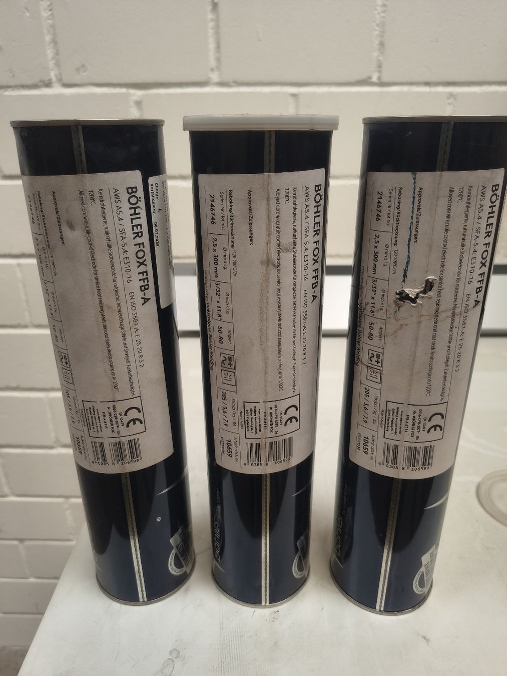 Postes à souder: Schweiss Elektroden Böhler FOX FFB-A – Neuf (Voir description) à Aadorf par skaskaboy