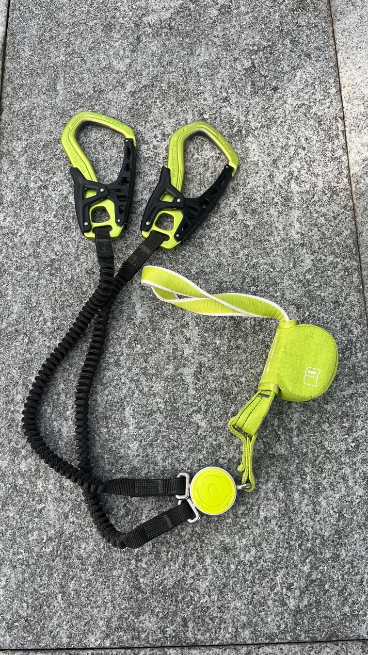 Attrezzatura da arrampicata: Edelrid Cable Comfort Tri - Klettersteigset – Usato da Jona venduto da tim_67jq