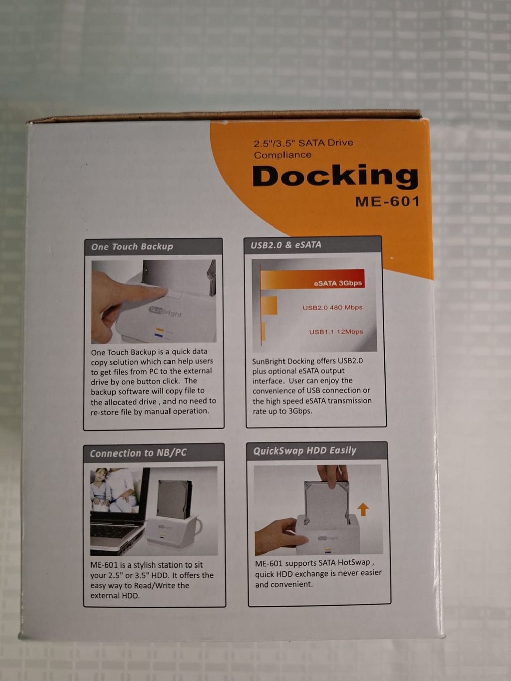 Docking station: La station Docking, 3.5"et 2.5" – Nuovo (secondo la descrizione) da Belfaux venduto da Stvili 1