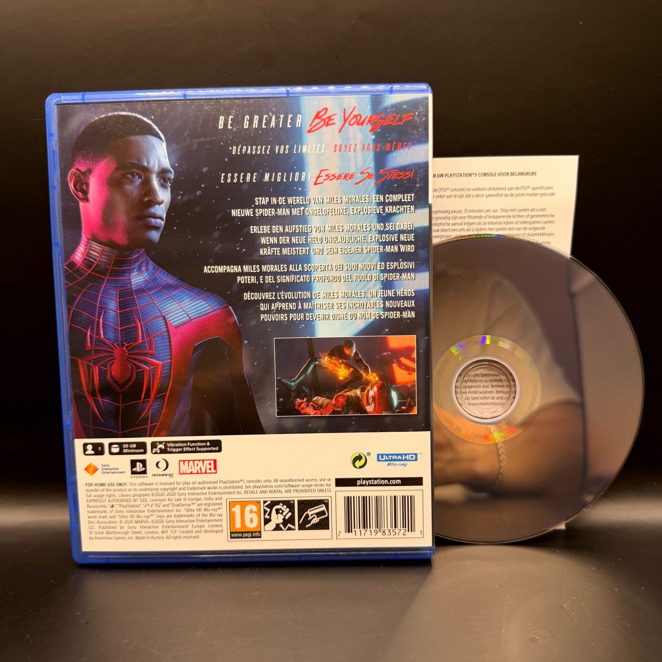 Sony Giochi: PS5 Spiel Marvel Spider-Man Miles Morales – Usato da Düdingen venduto da Nerdworld 1