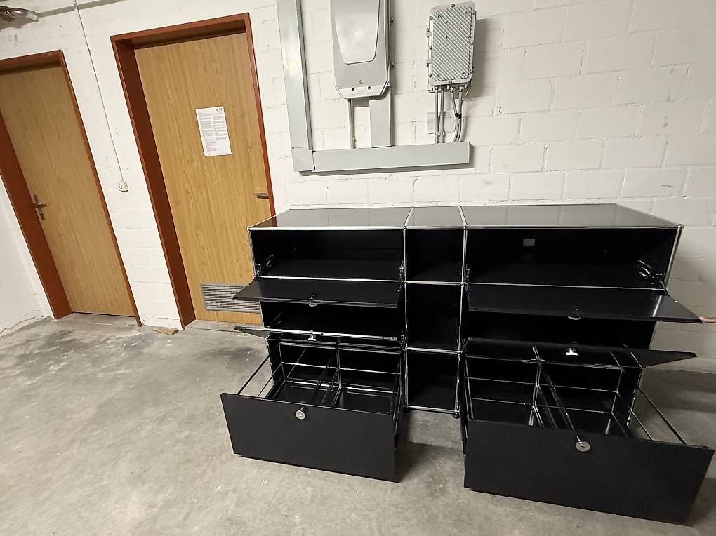 USM Cassettiere: USM Haller Sideboard Schwarz – Usato da Dietikon venduto da Kumar_Occasionen 6