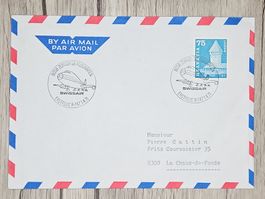 CL12 Enveloppe + Timbre Suisse 1971 Thème Aviation