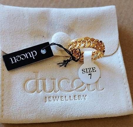 Ringe: Bague en acier inoxydable taille 54 – Neu und originalverpackt aus Crans VS von est_8mbd 2