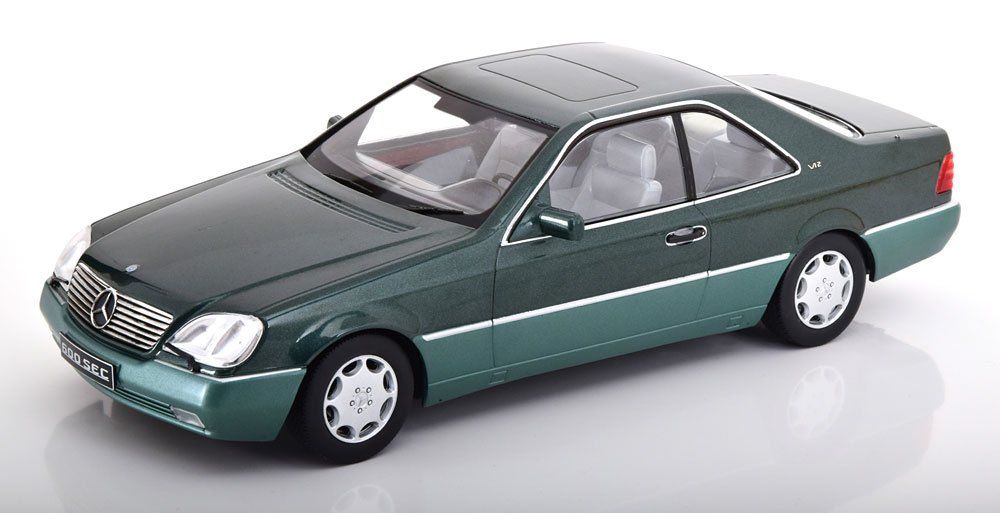 Cult Models Mercedes 600 SEC C140 – Rouge – 1/18 – Par Norev – Modèle De Pré-vente