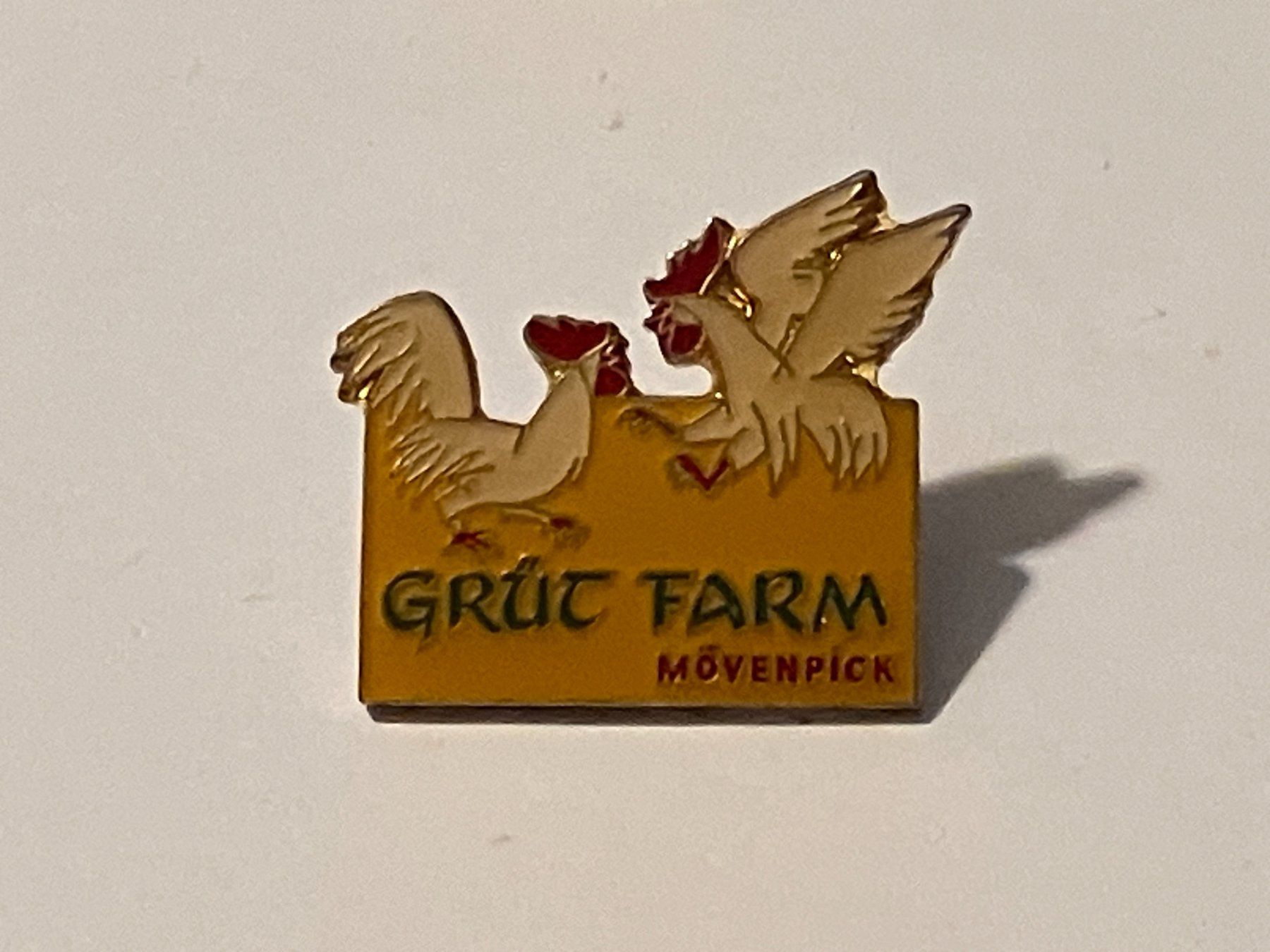 Placchette & Badge: 1 Pin Grüt Farm Mövenpick – Usato da Basel venduto da djwwpp