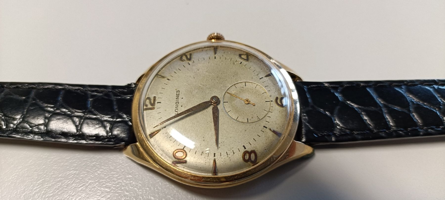 Longines Orologi: Longines Gold 18K 1960 Jahre – Usato da Porza venduto da tbch 9