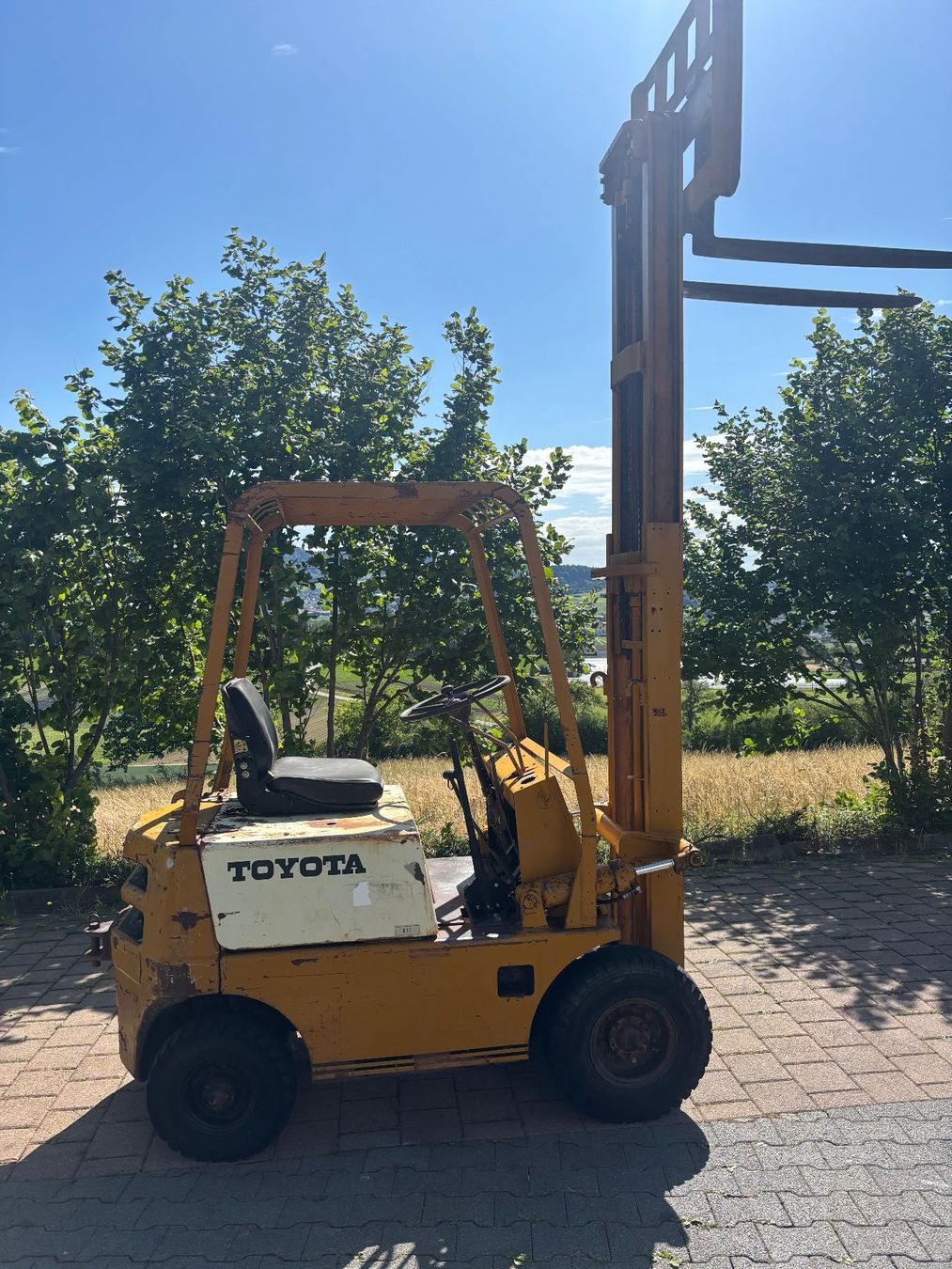 Toyota Carrelli elevatori e a forche: Toyota Stapler Benzin – Difettoso da Hägglingen venduto da Boldi5