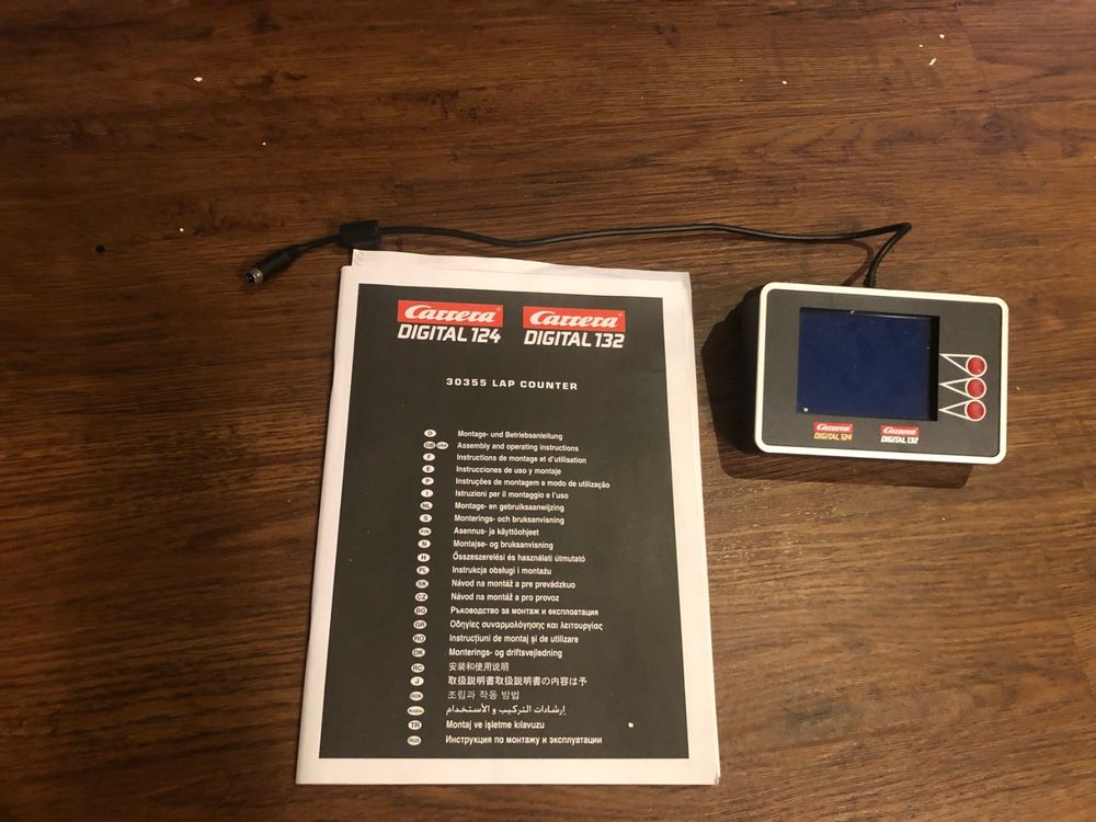 Compte-tours électronique Carrera Digital 132/124 – Pièce Détachée, Accessoire Pour Circuit, Dès 10 Ans