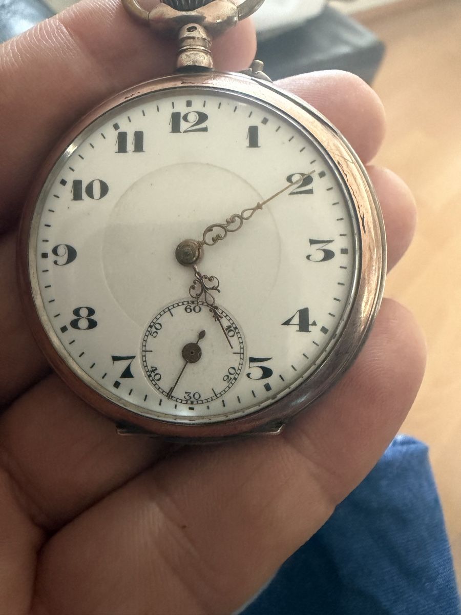 Orologi: Taschenuhr silber 800 – Usato da Baden venduto da noli.r 7