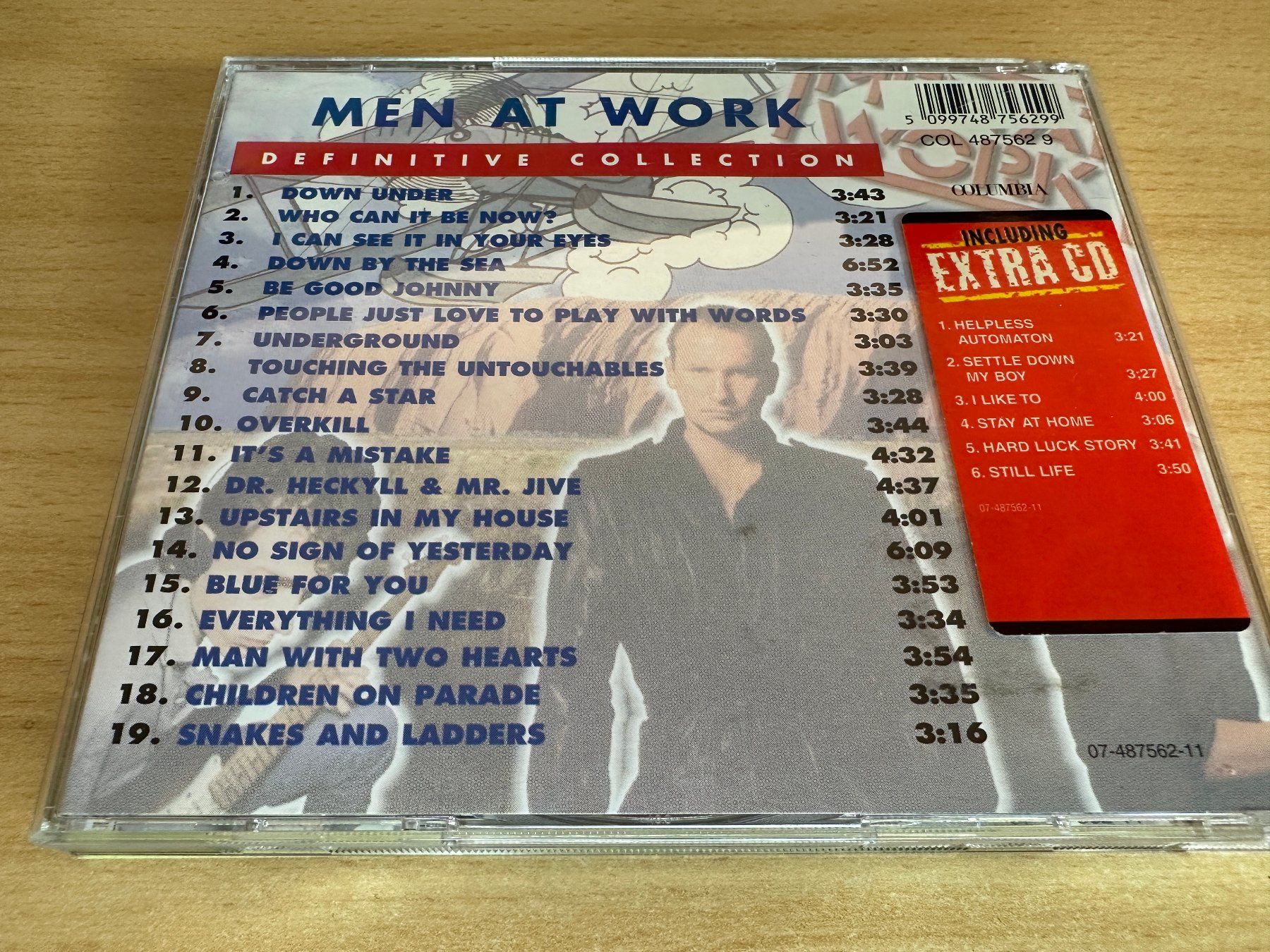CD: Men At Work – Definitive Collection – Usato da Rikon im Tösstal venduto da Alpenmutz 1