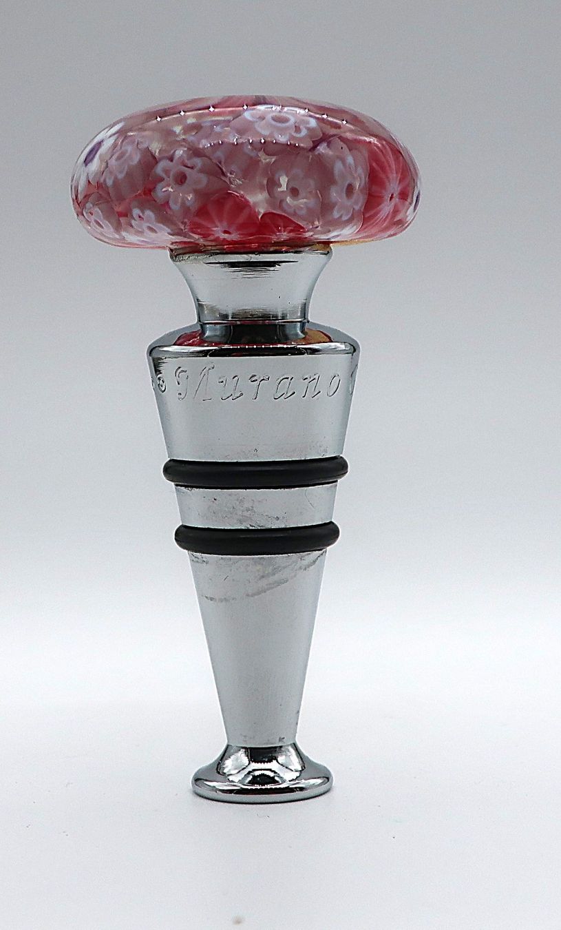 Murano Tire-bouchons & Bouchons: Flaschenverschluss Murano Glas Blumen – D'occasion à Volketswil par brockipfannenstil