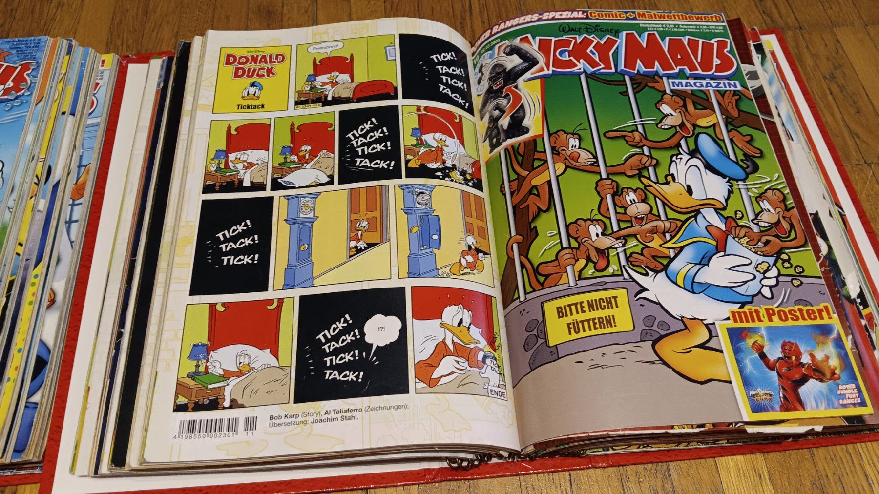 Fumetti: Micky Maus Hefte: 2 Ordner voll – Usato da Dietikon venduto da Rabia 2