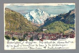 1901, INTERLAKEN, STEINMANN'S LITO