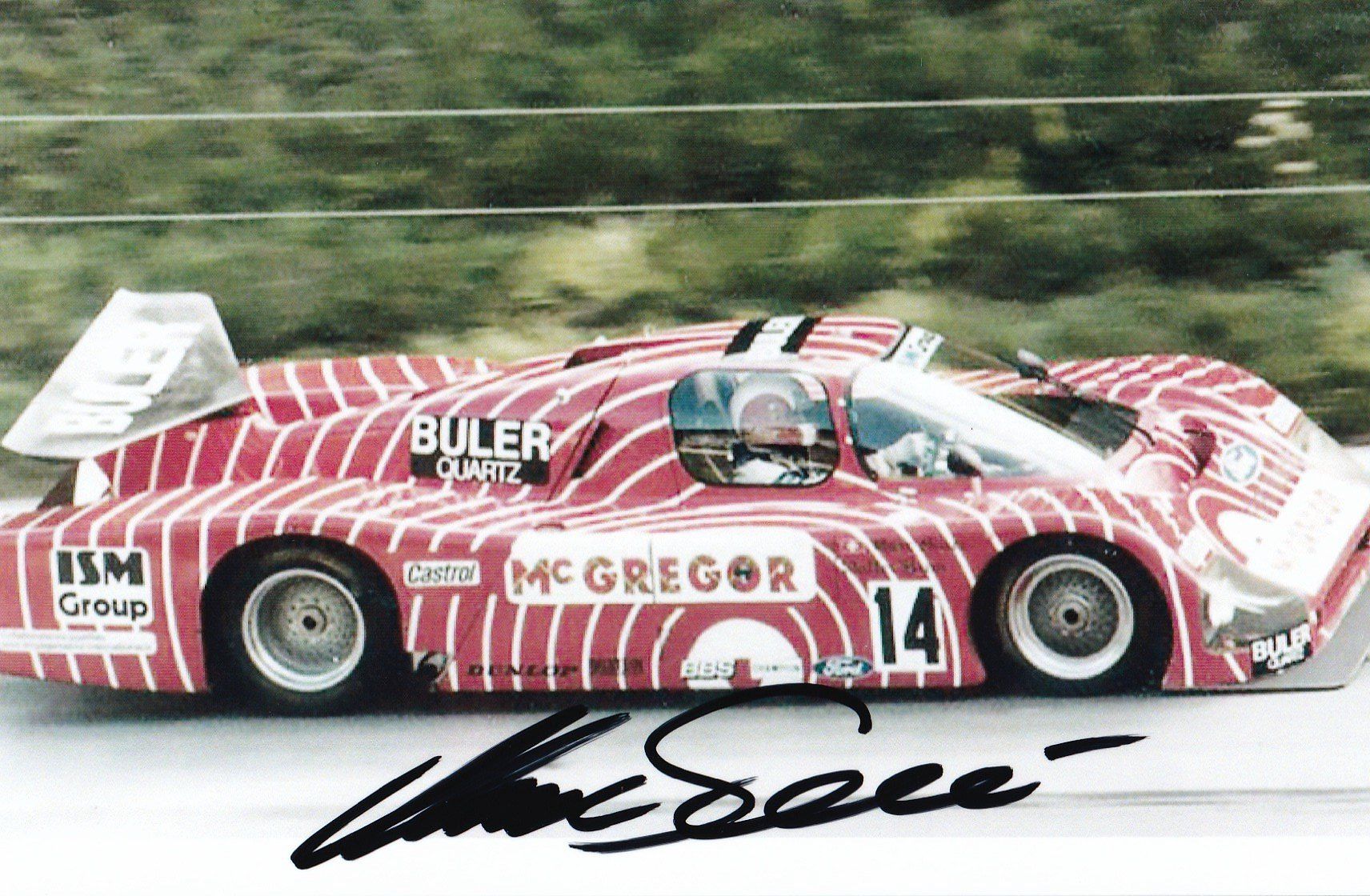 Autografi: Marc Surer / Sauber C6 / BMW/M1 – Usato da Grabs venduto da Sauber60
