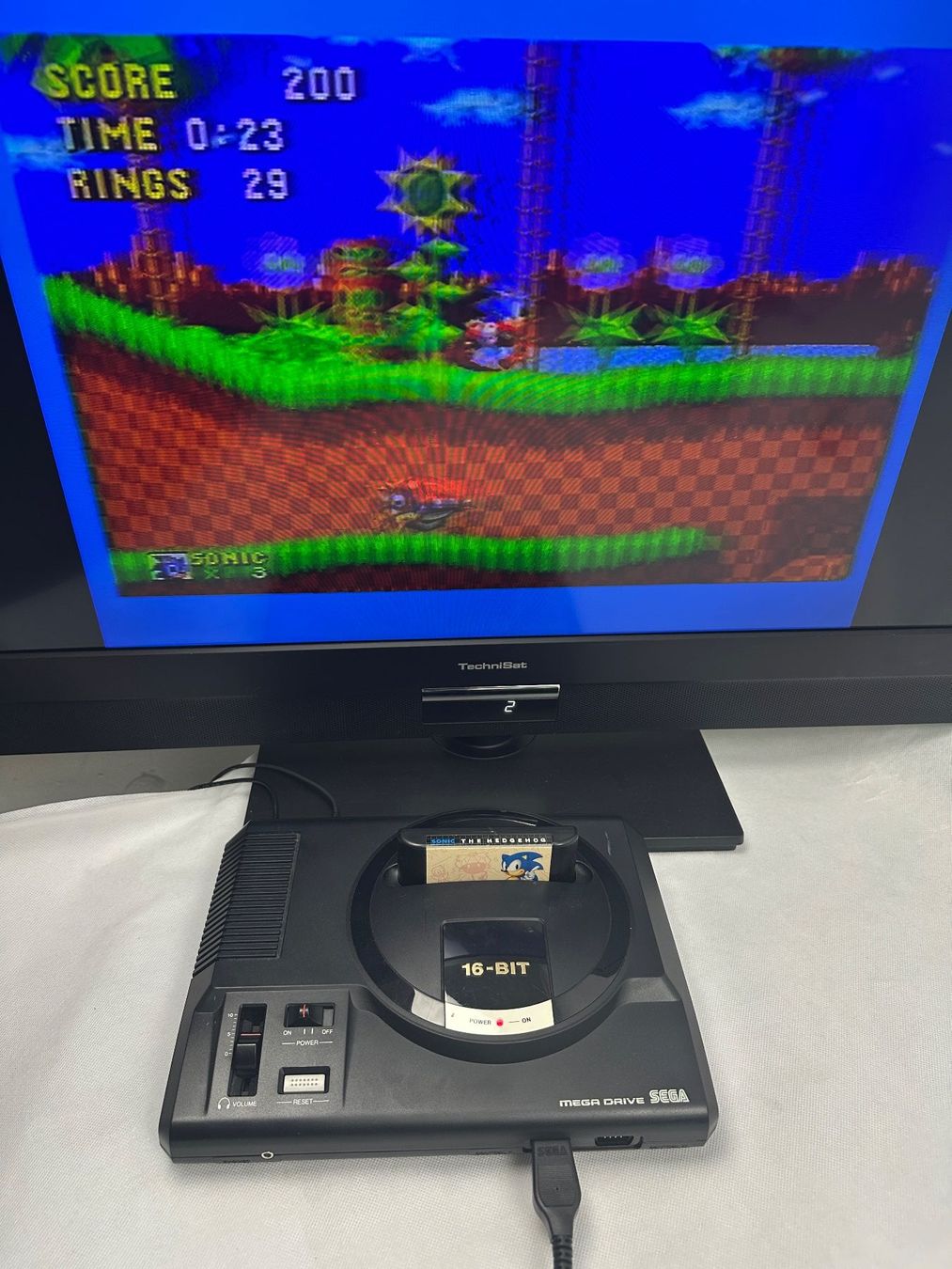 Spiele: Sega Mega Drive Sonic the Hedgehog CIB – Gebraucht aus Kappel SO von MyFunBox 3
