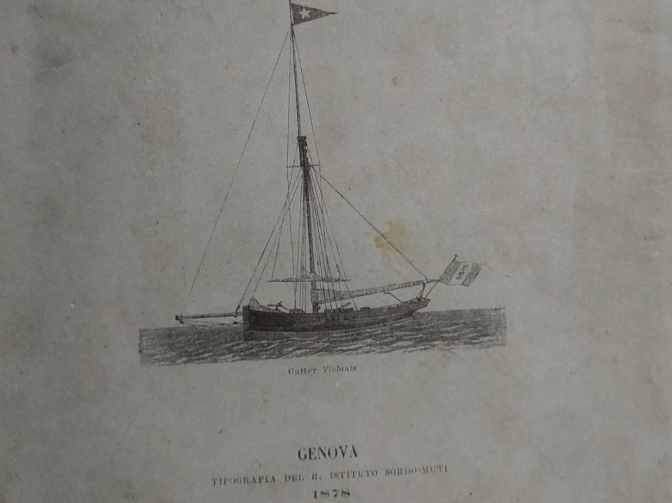 Libri: Schiff - Nave - Viaggi - "Crociera del Violante" - 1877 – Usato da Sorengo venduto da 74in 9